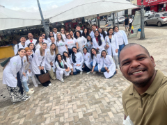 Alunos de Enfermagem realizam ação educativa no Ver-o-Peso