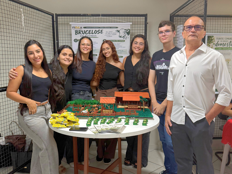 Curso de Medicina Veterinária da Fibra realiza Feira de Curiosidades