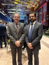 Reitor ao lado do Procurador da República e Procurador Regional Eleitoral, Alan Mansur
