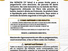 Atenção! Prazo limite para pagamento com desconto